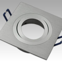 Oprawa sufitowa wpuszczana aluminium szczotkowane  003