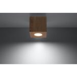 PLAFON QUAD DREWNO LOFTOWE OŚWIETLENIE Nowoczesna SL.0493 SOLLUX LIGHTING  - 2
