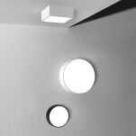 Lampa ścienna/kinkiet KEA 150 ROUND biały z teksturą ASTRO 1391001  - 3