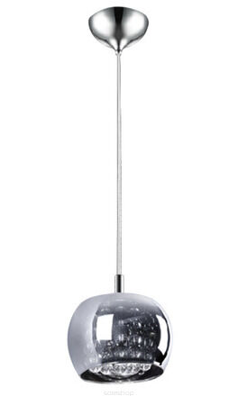 LAMPA WISZĄCA ZUMA LINE CRYSTAL PENDANT P0076-01A-F4FZ KRYSZTAŁKI NOWOCZESNA NASTROJOWA SZKLANY KLOSZ 