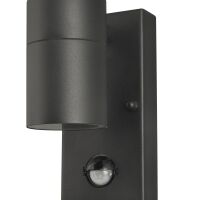 Kinkiet zewnętrzy ULF Azzardo AZ4454 metalowy z czujnikiem ruchu i zmierzchu