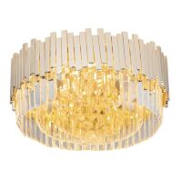 Plafon TREND C016 MAXlight Okrągły złoty średnica 45 cm NIESAMOWITE EFEKTY ŚWIETLNE