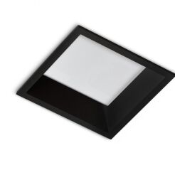 Oprawa wpuszczana AIDA SQUARE 16W AZ4229 szerokość 14.5 cm 3000K czarna