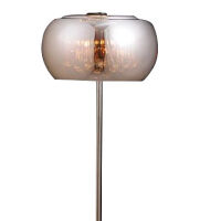 Lampa podłogowa MAX-LIGHT Moonlight duża F0076-04A Chromowany klosz kryształki elegancki