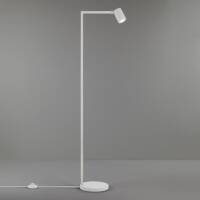 Lampa podłogowa Ascoli Floor Astro Nowoczesna 119cm nikiel biała lub brązowa