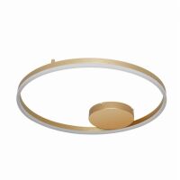 Plafon kinkiet HALO 60 AZ4702 Azzardo okrąg w kolorze złotym LED