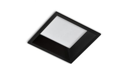 Oprawa wpuszczana AIDA SQUARE 9W AZ4227 szerokość 10.2 cm LED czarna