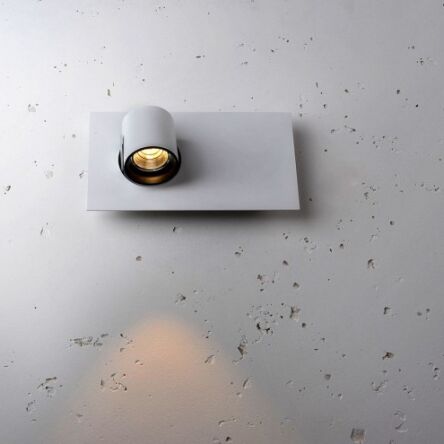 Oprawa natynkowa Auro Base 60 NT 60×1 CRI80 Labra 3.0554 techniczna podstawa w kształcie prostokąta reflektor tuba LED