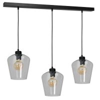 Lampa wisząca SANTIAGO CLEAR 3 kieliszki 3xE27 MLP6608 