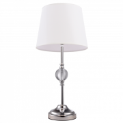  Lampa stołowa Monaco Cosmo light -  T01230WH  Biały klosz podstawa wykonana ze szlifowanego szkła  