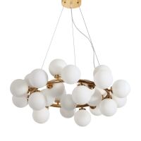 LAMPA WISZĄCA MOSIĘŻNA MARSIADA W25 LDP 6033-25 (MD) Lumina Deco 