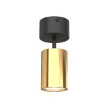 Reflektor spot Kika Mobile Nero / Gold Orlicki Design czarno-złoty regulowany - 5