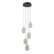 Lampa wisząca Alani PND-34375-5-BK Italux