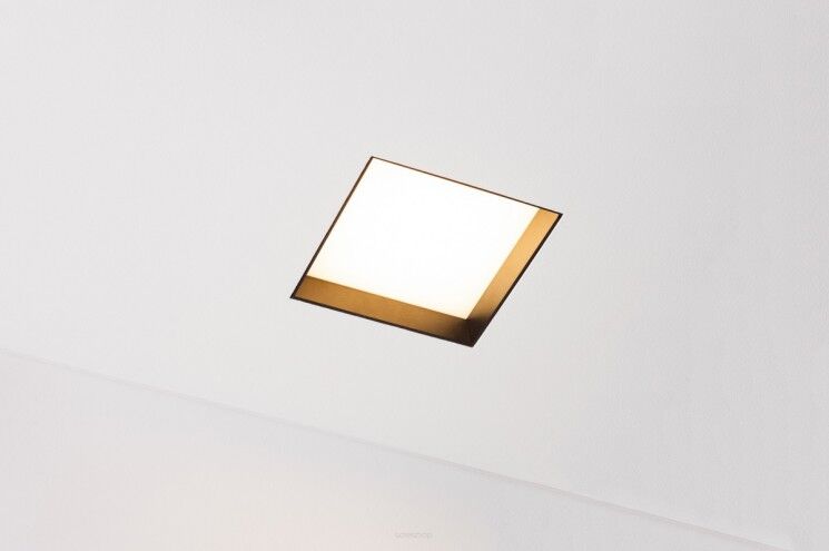 Lampa wpuszczana Solid Area 2.0 WP Labra  4.1256 LED techniczna kwadrat różne kolory wykończenia