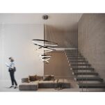 Lampa wisząca Wheel XXL CHROM Azzardo AZ3417 - 2