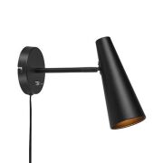 Kinkiet PEAK 107898 Markslojd CZARNY KLOSZ W KSZTAŁCIE ŚCIĘTEGO STOŻKA E14