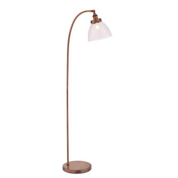 Lampa podłogowa HANSEN miedź ENDON LIGHTING 77862  