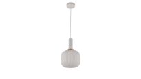 Lampa wisząca biała GATO LUMINA DECO LDP 1217 (WT+WT) - 2