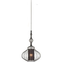 Lampa wisząca czarna ABI M Nowodvorski 8866