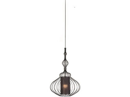 Lampa wisząca czarna ABI M Nowodvorski 8866
