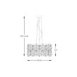 P0534-05C-F4AC DAVI LAMPA WISZĄCA CHROME ZUMALINE - 4