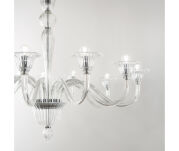 Lampa wisząca Żyrandol Brigitta SP8 199382 NOWOCZESNY IP20 E27 metal Ideal Lux OPRAWA W STYLU NOWOCZESNYM - 2