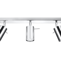 Lampa ścienna/sufitowa  RING 3 chrom SL.0729 Sollux tuby techniczne 