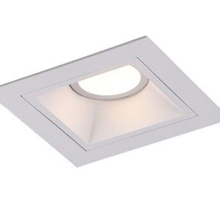 Oprawa Podtynkowa Wpuszczana H0080 Maxlight Biała Techniczna Kwadrat Cofnięty