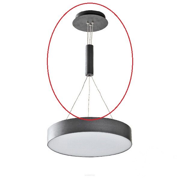 MONZA PENDANT ACCESORIES AZ3454 Baza do zawieszenia  kolor czarny