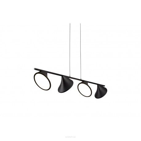 Lampa wisząca CLAMOR AZ2696 retro styl kolor czarny mat 