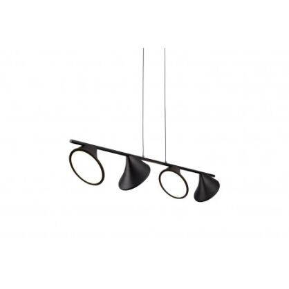 Lampa wisząca CLAMOR AZ2696 retro styl kolor czarny mat 