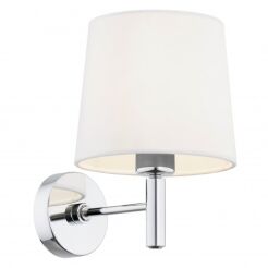 Kinkiet BOLZANO 4760 Argon styl klasyczny E27 biały chrom 