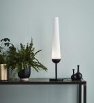 Lampa stołowa BERN 107905 Markslojd Oryginalna czarno / biała Wysokość 63 cm  - 2