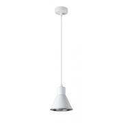 Lampa wisząca TAZILA 1 SL.0987 SOLLUX LIGHTING biały stożek ES111