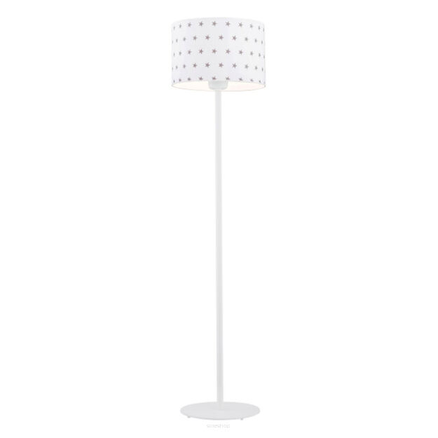 Lampa podłogowa MAGIC 4129 Argon Do pokoju dziecięcego biała w gwiazdki 