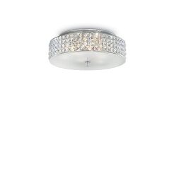 Lampa sufitowa Roma 000657 NOWOCZESNY IP20  METAL / SZKŁO oprawa w stylu nowoczesnym Ideal Lux LAMPA WEWNĘTRZNA  