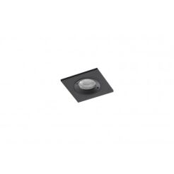 Lampa wpuszczana Pablo AZ4140 techniczna CZARNA kwadrat GU10 IP54