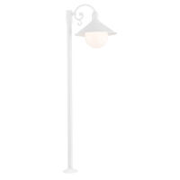 Lampa stojąca ogrodowa ERBA BIS 3295 Argon BIAŁA RETRO 120 cm IP44