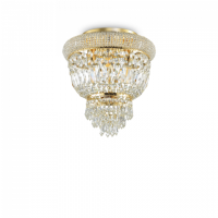 Plafon Dubai PL3 200996 KLASYCZNY IP20 E27 metal Ideal Lux OPRAWA W STYLU KLASYCZNYM