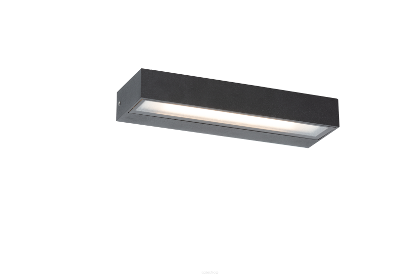Kinkiet zewnętrzny CASOLA AZ4355 Azzardo LED 12W podłużny 22 cm czarny