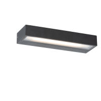 Kinkiet zewnętrzny CASOLA AZ4355 Azzardo LED 12W podłużny 22 cm czarny