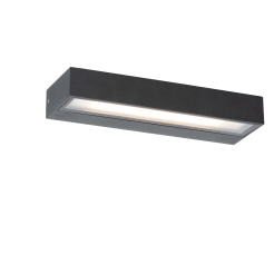 Kinkiet zewnętrzny CASOLA AZ4355 Azzardo LED 12W podłużny 22 cm czarny