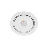 Lampa sufitowa TORONTO 1 SPOT AZ4071 AZZARDO RUCHOMA BIAŁA LED - 2