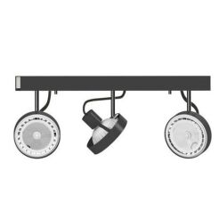 Lampa sufitowa CROSS III Nowodvorski 9596 Regulowane reflektory