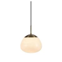 Lampa wisząca RISE 108296 Markslojd eliptyczny kształt szkło antyczny brąz