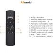 Wentylator sufitowy led VENETI CCT + REMOTE CONTROL bialy pilot AZ4451 - 3