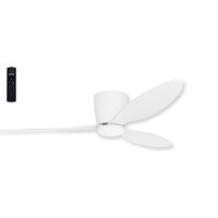 Wentylator sufitowy led VENETI CCT + REMOTE CONTROL bialy pilot AZ4451