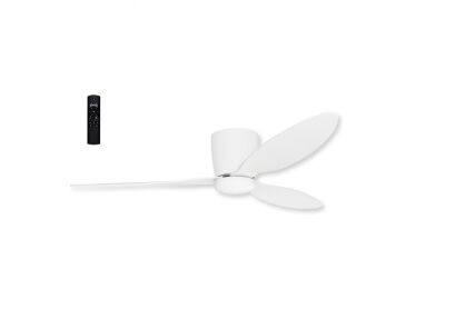 Wentylator sufitowy led VENETI CCT + REMOTE CONTROL bialy pilot AZ4451