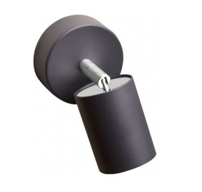 Lampa sufitowa/kinkiet EYE SPOT GRAPHITE 6134 Nowodvorski regulowana ᴓ 7 cm