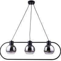 Lampa wisząca LINDA 3 SIGMA 31891 CZARNA  LOFTOWA